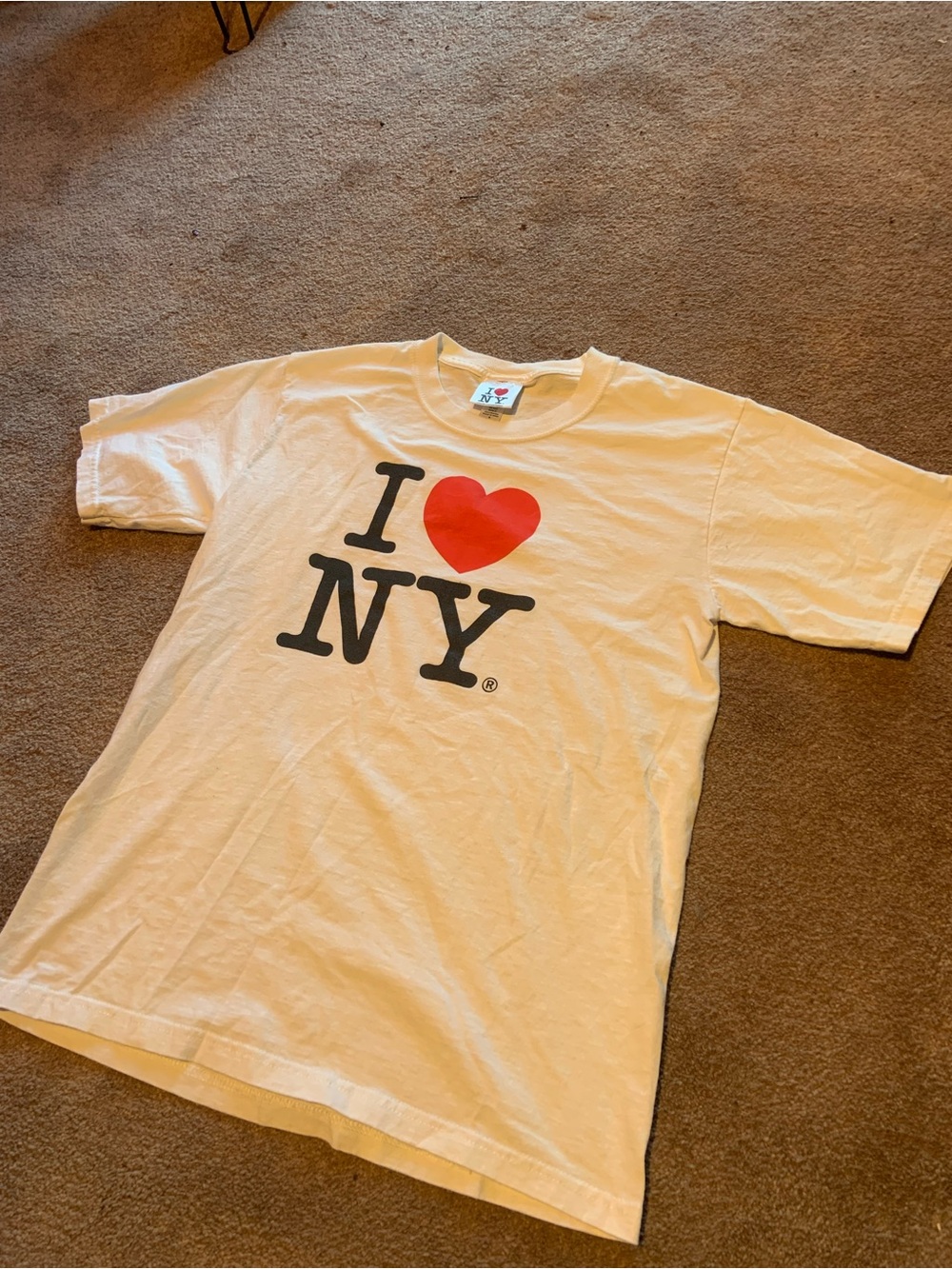 Oversized I ♥ NY Graphic T‑Shirt with official brand and logo